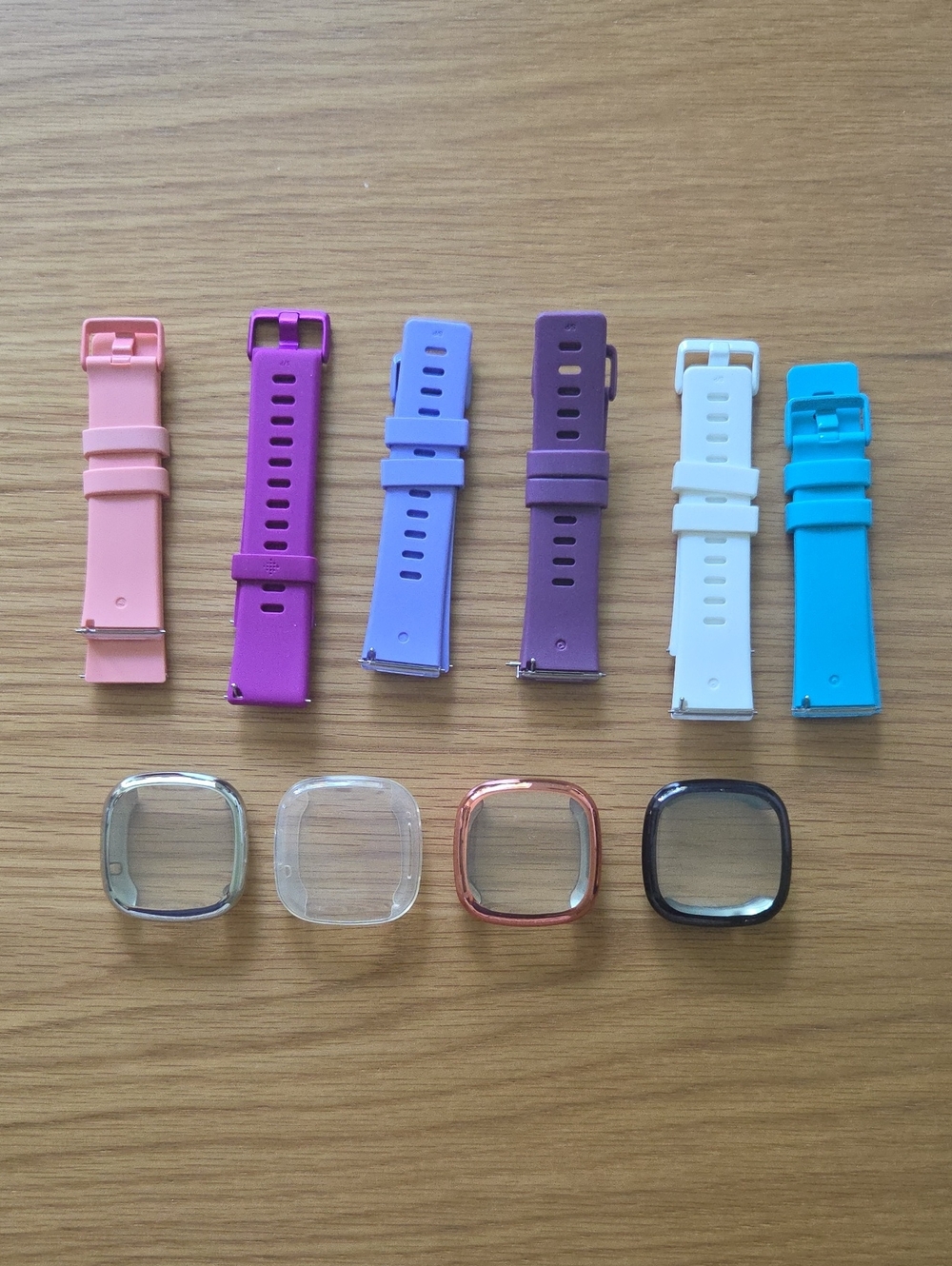 Fitbit Versa / Versa 2 Replacement Bands & Screen Protector Cases Bundle